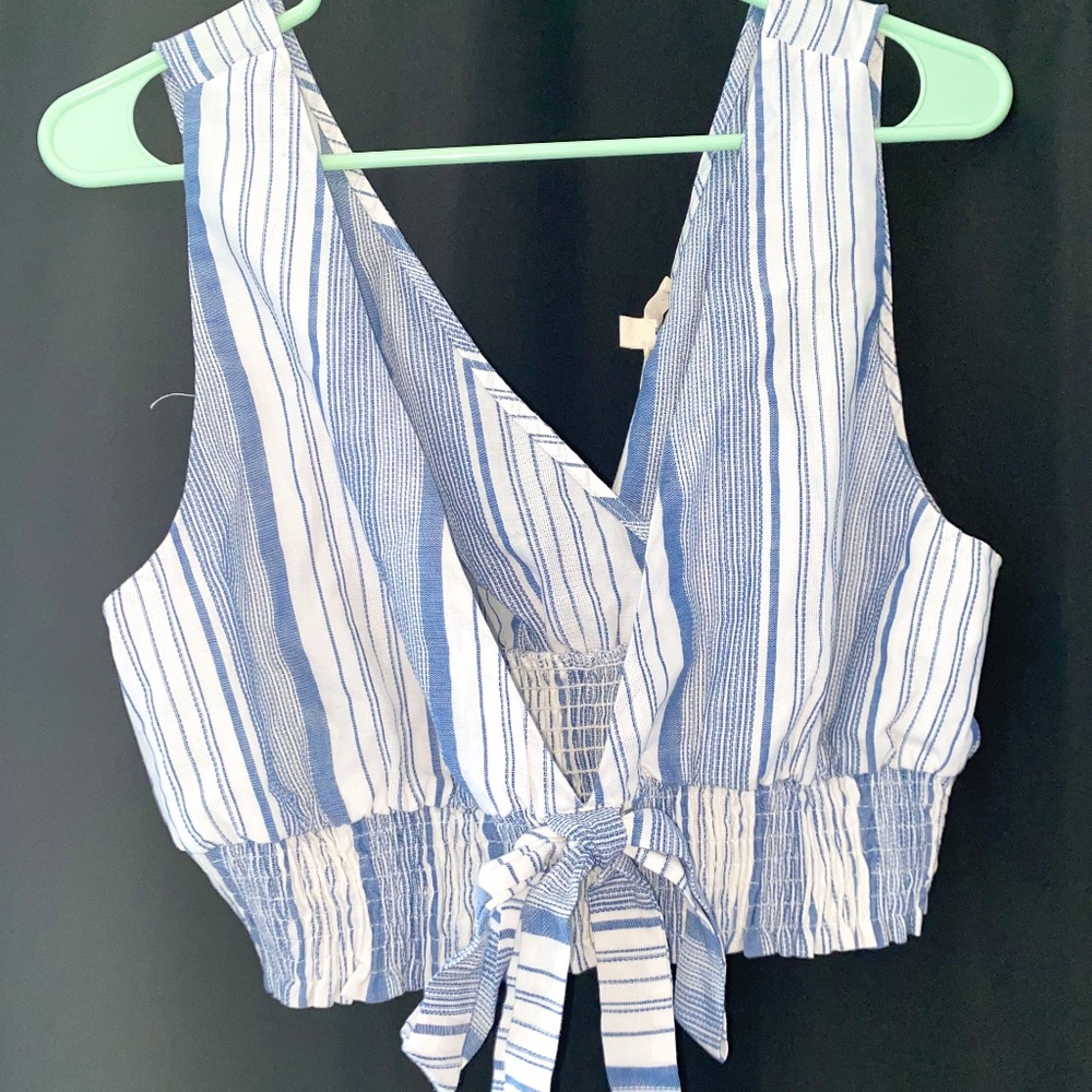 striped pacsun tank top!!